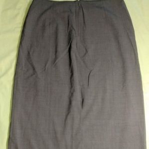 GAP Poly/Wool Blend A Line/Full Midi Skirt Size 12